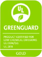 Certifié Greenguard de faibles émissions polluantes
