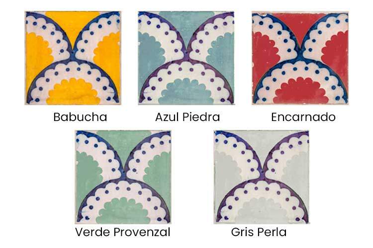 Colores disponibles en los modelos Lisboa y Torres Vedras